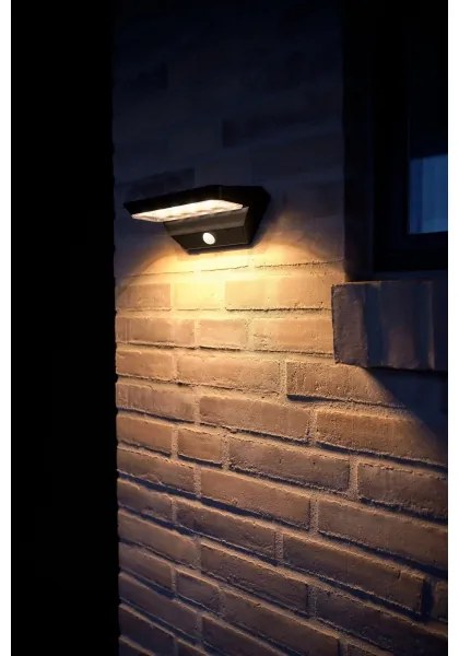 Nordlux - Lampada solare da parete LED con sensore AGENA LED/5W/3,7V IP44