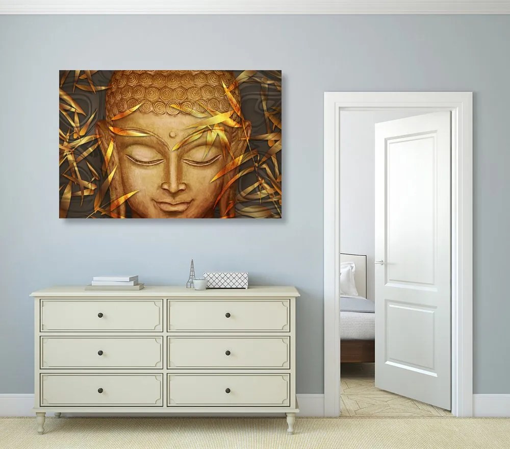 Quadro su tela – Buddha sorridente