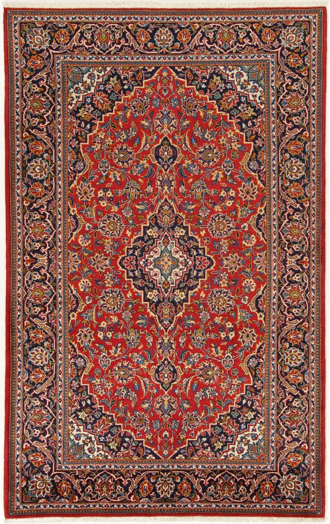 Kashan Tappeto persiano 140 x 220 (Iran) Annodato A Mano