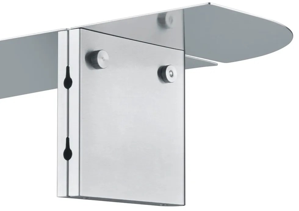 Mensola color argento opaco in acciaio inox 60 cm Oru – Blomus