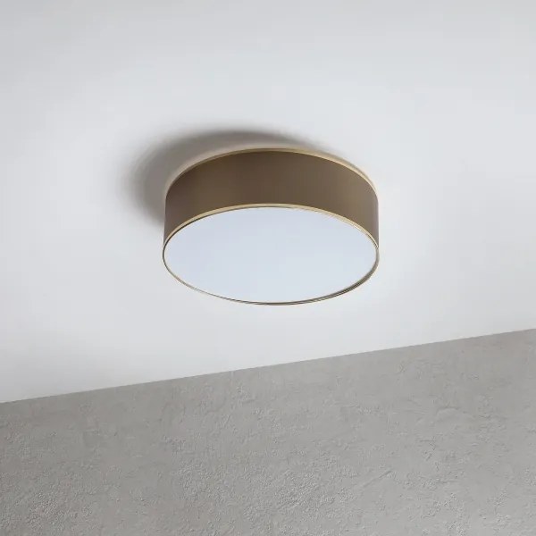 Plafoniera LED SIRJA LED/36W/230V Ø 45 cm marrone/oro