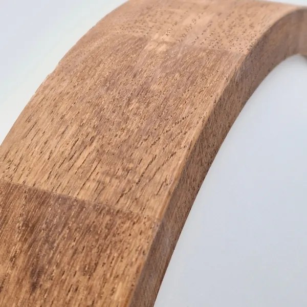 Brilagi - Plafoniera LED CARVALHO SLIM 1xE27/60W/230V quercia ciliegio diametro 27 cm