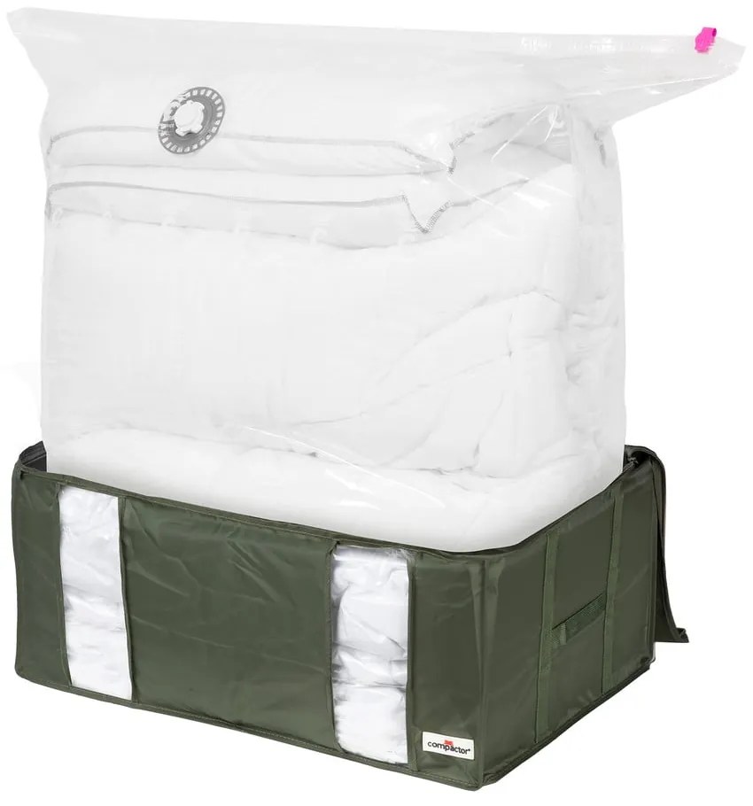 Organizer per vestiti sottovuoto in tessuto 65x45x27 cm Ecologik – Compactor