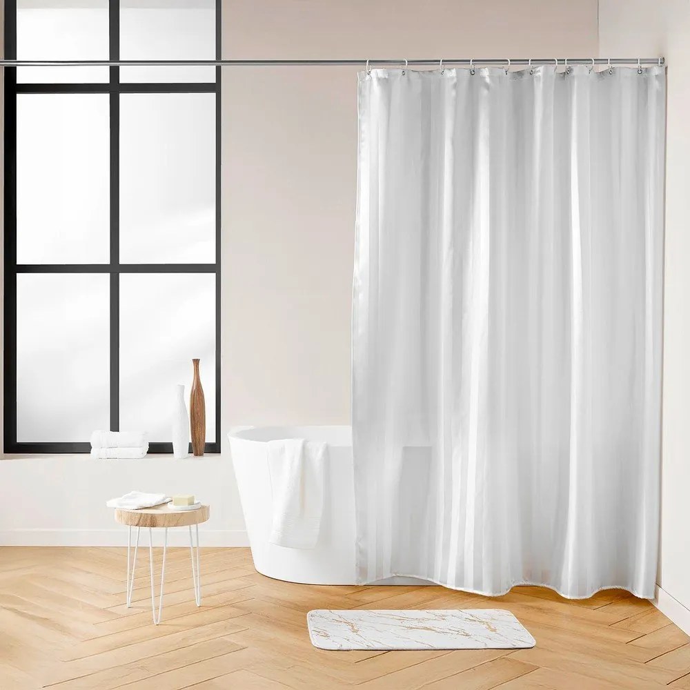 Tenda per doccia 180x200 cm Satina – douceur d'intérieur