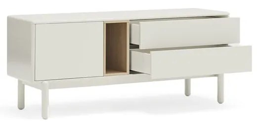 Mobile TV color crema 140x56x40 cm Corvo – Teulat