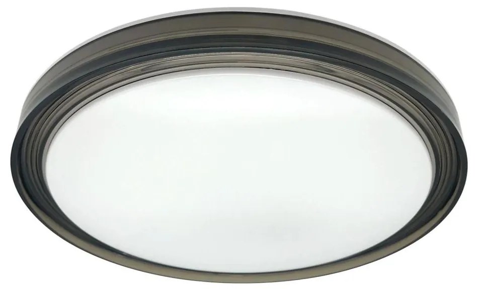 Plafoniera LED dimmerabile da bagno HALINA LED/48W/230V 3000-6000K diametro 38 cm nero + +TC