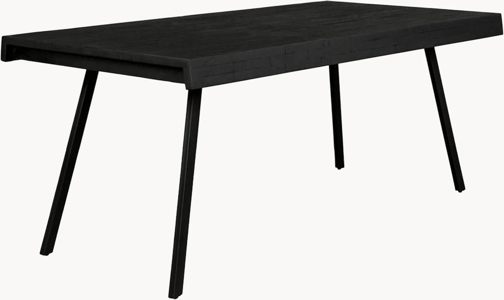 Tavolo con piano in legno di teak Suri, varie misure