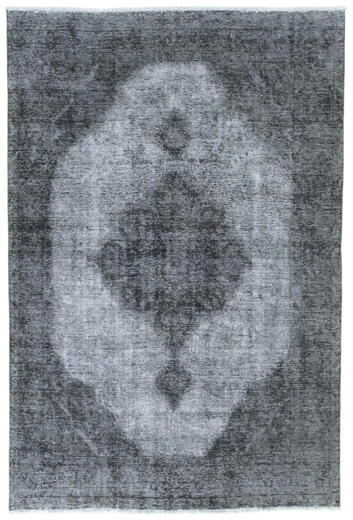 Tabriz Tappeto persiano 300 x 200 Nero (Iran) Annodato A Mano