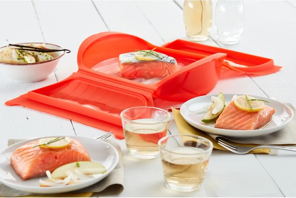 Contenitore in silicone per cottura a vapore – Lékué