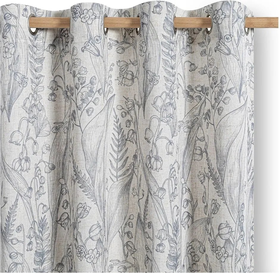 Tenda grigio chiaro 135x250 cm Selvetia – Restilo