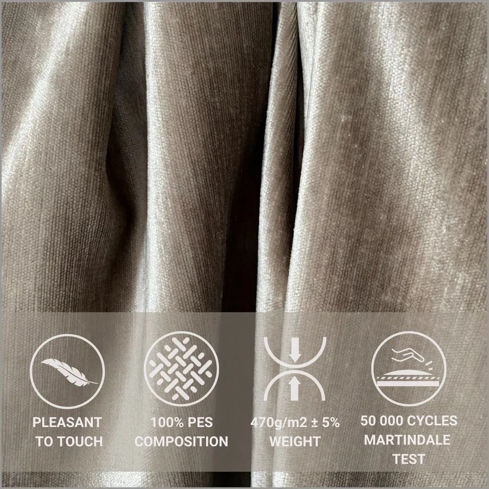 Letto boxspring marrone chiaro con contenitore 140x200 cm Bergamo – Maison de Rêve