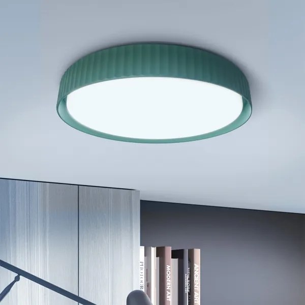 Brilagi - Plafoniera dimmerabile a LED LUCIA LED/60W/230V Ø 59 cm verde + telecomando