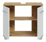 Mobile da bagno VENOM bianco/rovere artisan