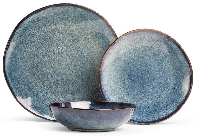 Set da pranzo in gres 24 pezzi Royal - Bonami Selection