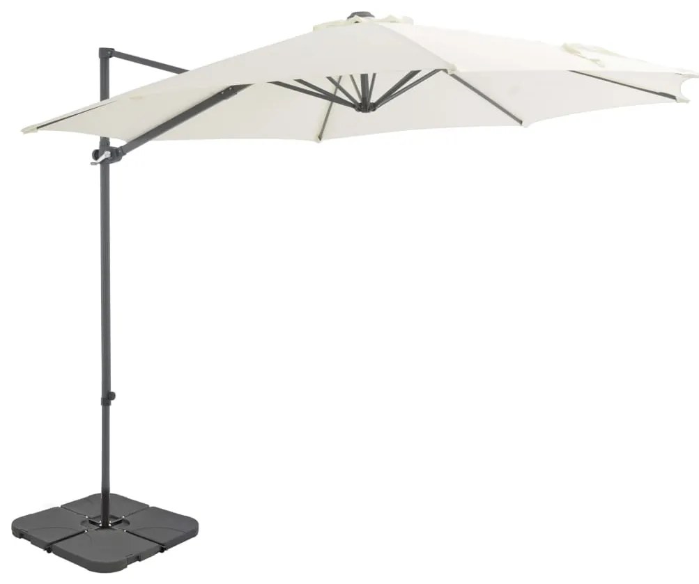 Ombrellone Da Giardino Con Base Portatile Sabbia /