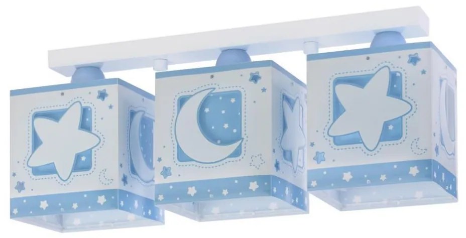 Dalber 63233NT - Plafoniera per bambini MOONLIGHT 3xE27/60W/230V
