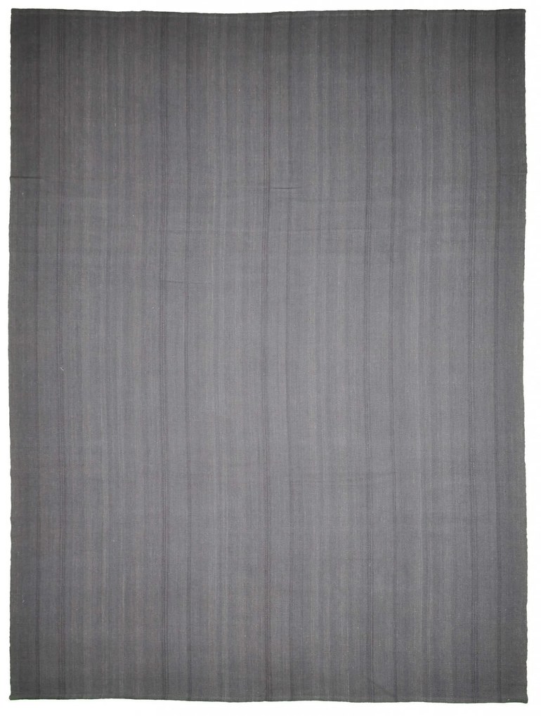 Kilim Tappeto persiano 280x370 Nero (Iran) Tessuto A Mano