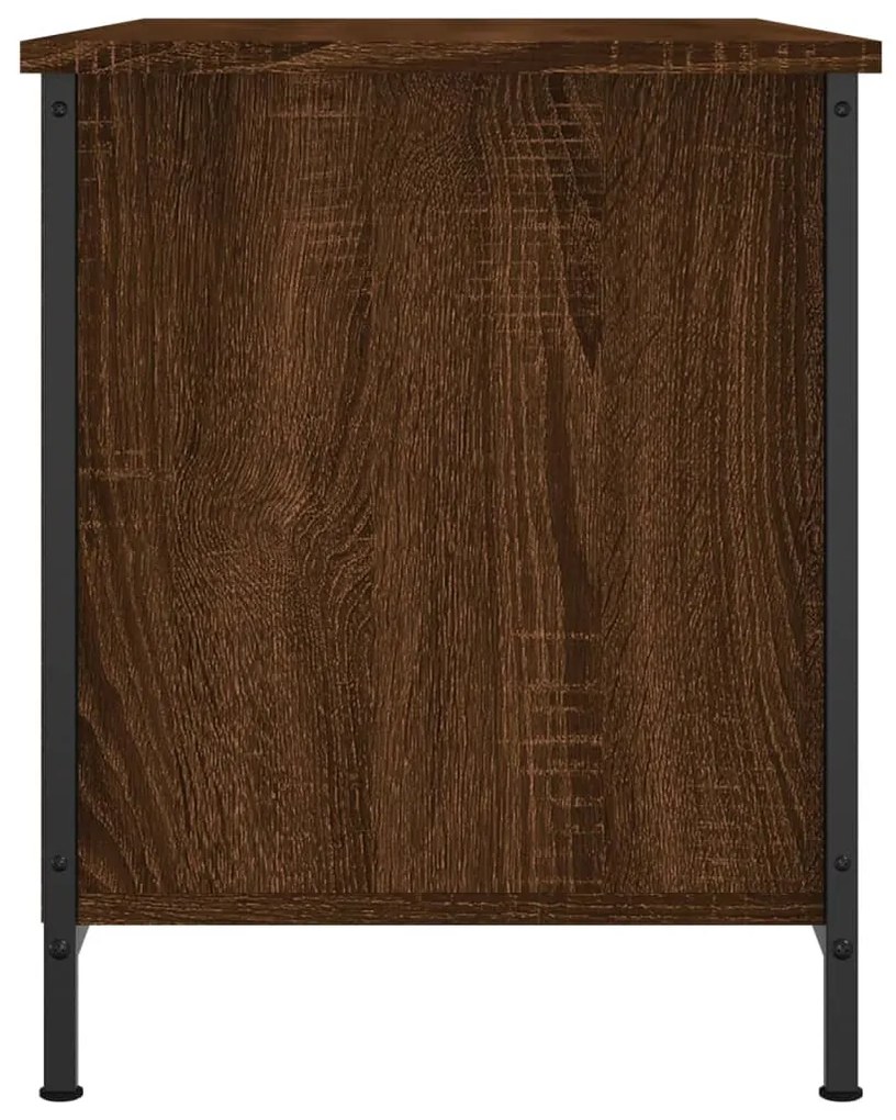 Mobile Porta TV Rovere Marrone 80x40x50 cm in Legno Multistrato