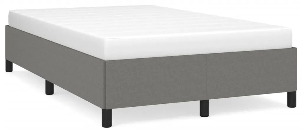 Giroletto Senza Materasso Grigio Scuro 120x190 Cm İn Tessuto /
