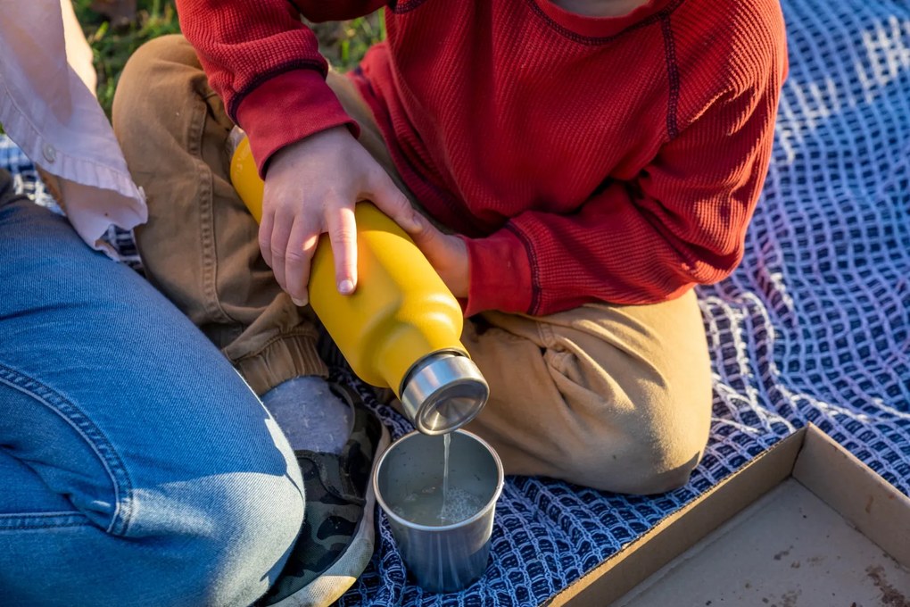 Borraccia termica in acciaio inox Klean Kanteen Insulated Classic Narrow - Black 750 ml