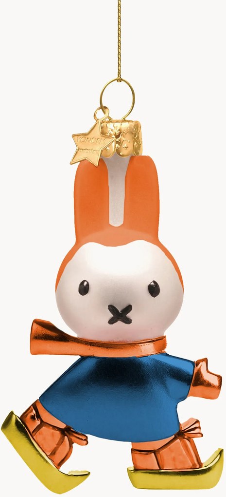 Addobbo di Natale Miffy on Ice Skates