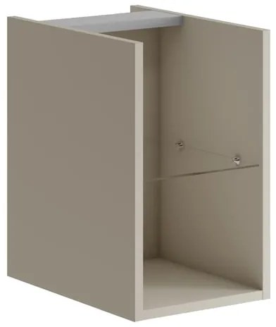 Scocca per base sottolavabo Opera laccato opaco sabbia L 30 x H 50 x P 45.5 cm