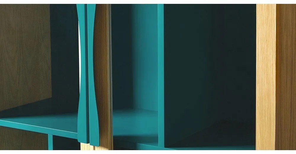 Vetrina blu turchese Avon - Woodman