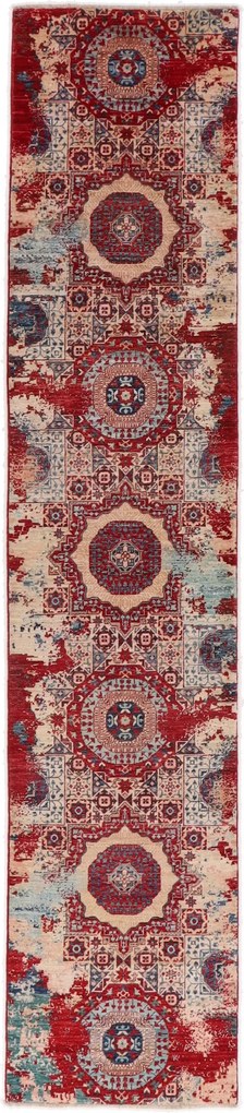 Ariana Tappeto orientale 70 x 360 (Afghanistan) Annodato A Mano