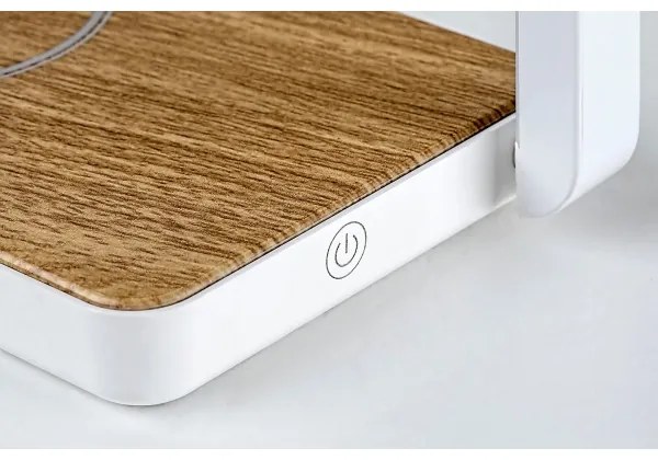 Rabalux 76005 - LED Lampada da tavolo con caricatore wireless BULDUS LED/4W/5V