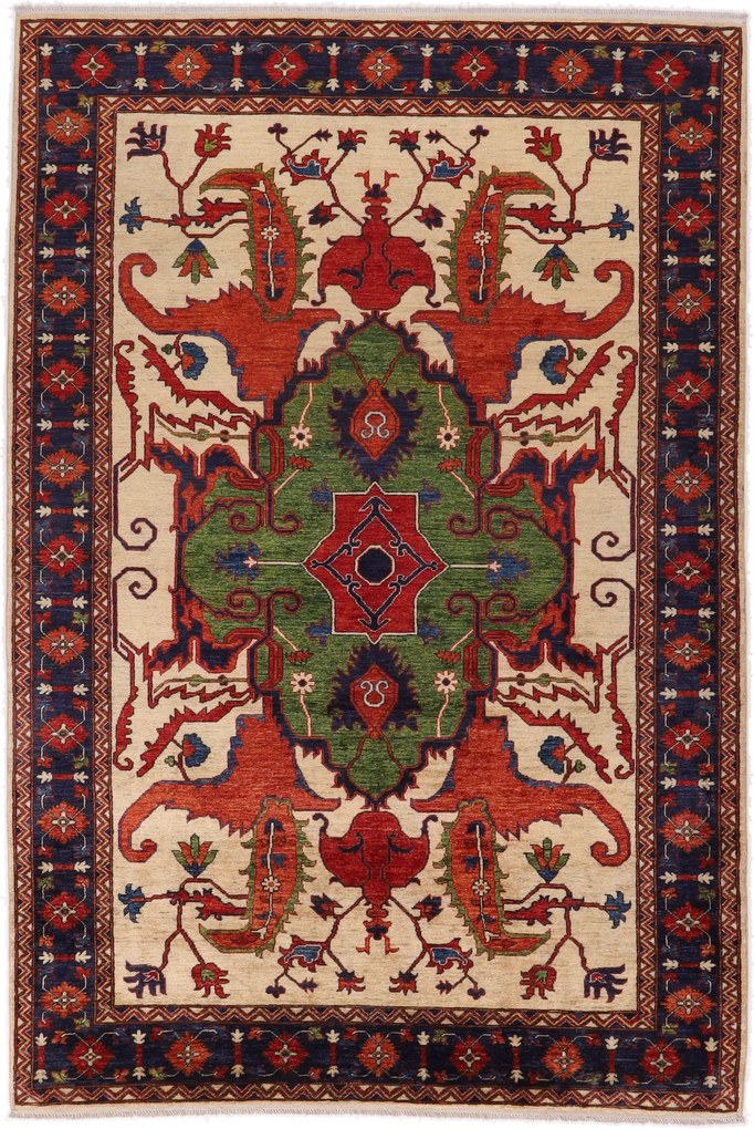 Afghan Tappeto 210x310 (Afghanistan) Annodato A Mano