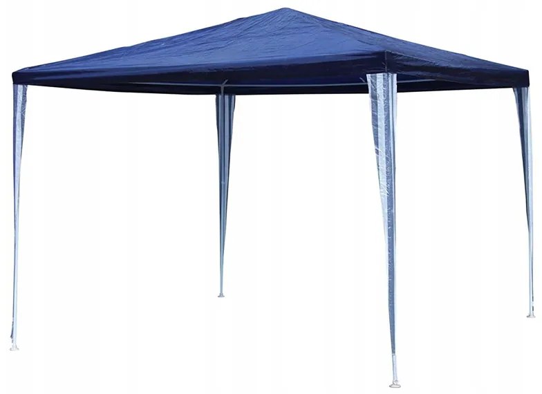 Gazebo da giardino in blu HOLLA GARDEN 3 x 3 x 2,5 m