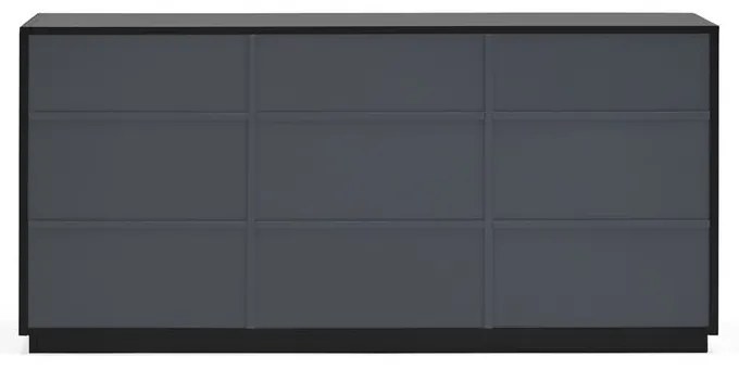 Cassettiera nera , larghezza 150 cm Doric - Teulat