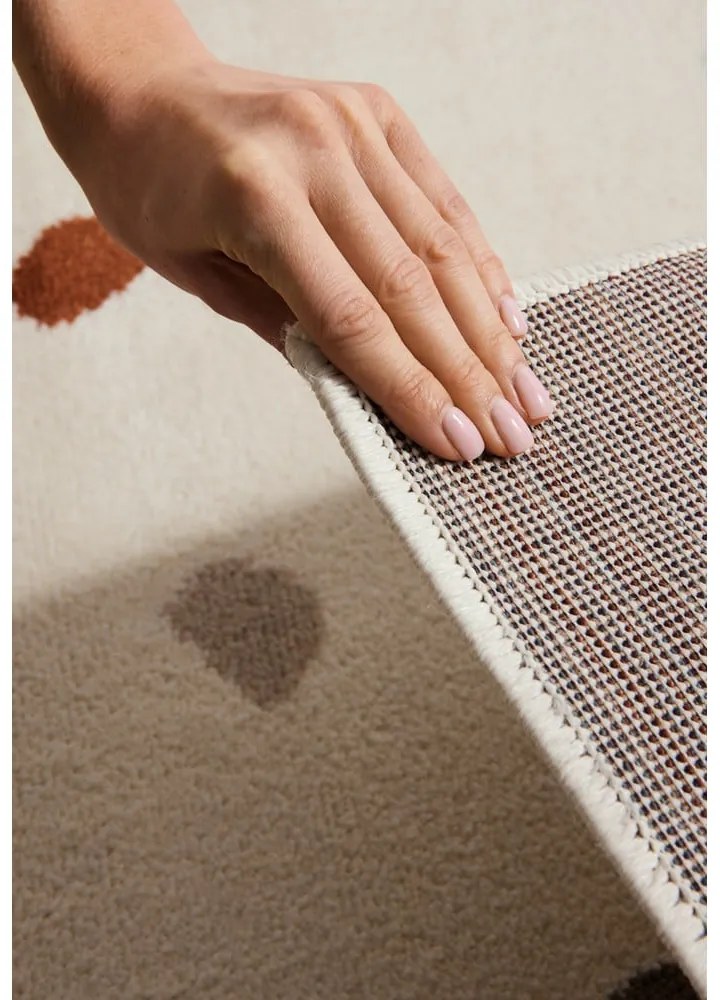 Tappeto per bambini color crema 200x290 cm Funny Dots – Hanse Home