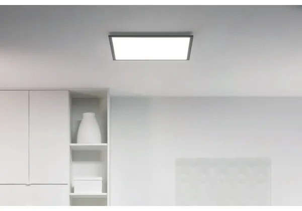 WiZ - Plafoniera LED dimmerabile SUPERSLIM LED/36W/230V Wi-Fi nero