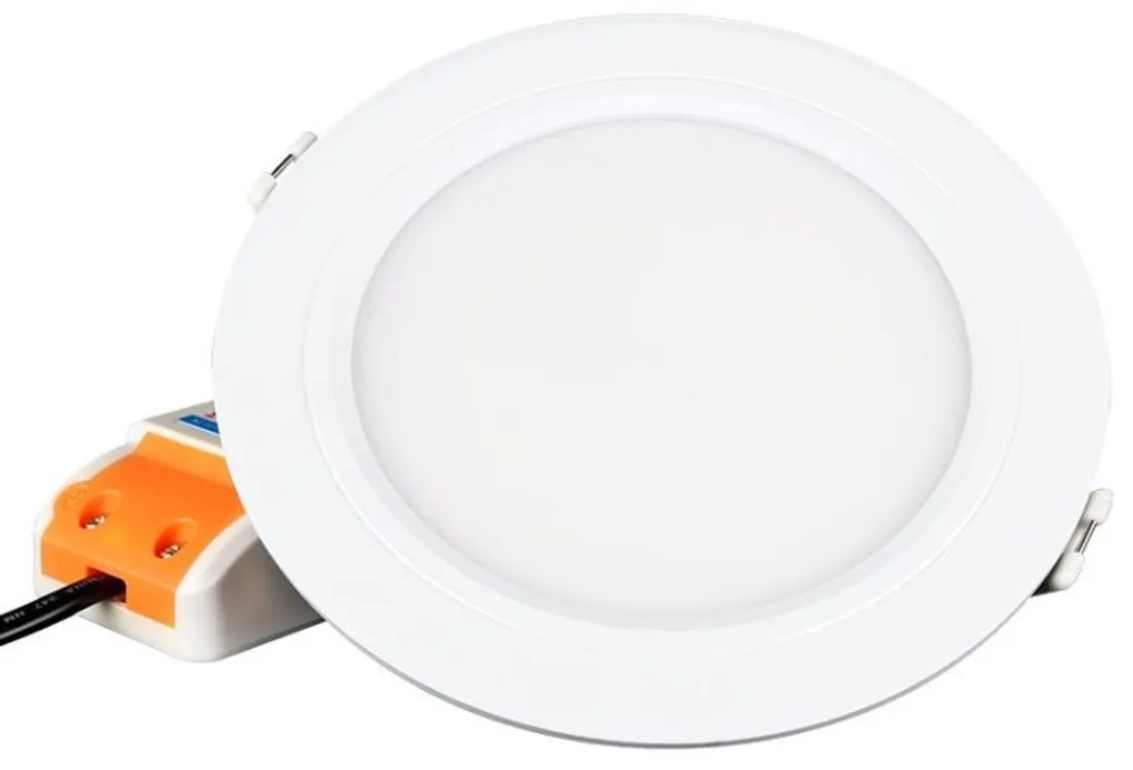 Faro da incasso 9W RGB+CCT IP20 Angolo 120° foro Ø110 - 115 mm