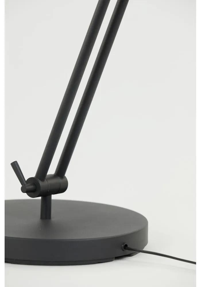 Lampada da terra nera (altezza 120 cm) Wesly - Light &amp; Living