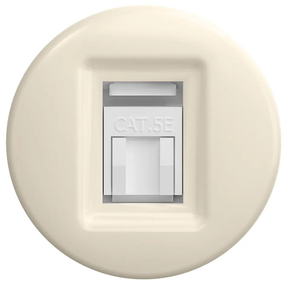 Kliklap - Presa dati retrò senza cornice, beige