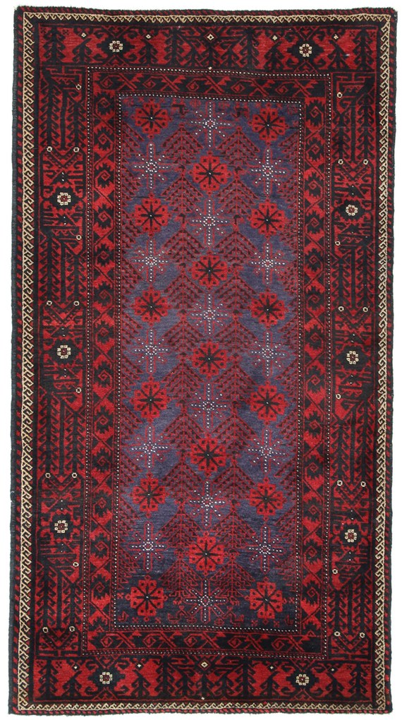 Beluch Tappeto persiano 200 x 110 (Iran) Annodato A Mano