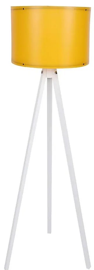 Lampada da terra AYD 1xE27/60W/230V arancio/bianca