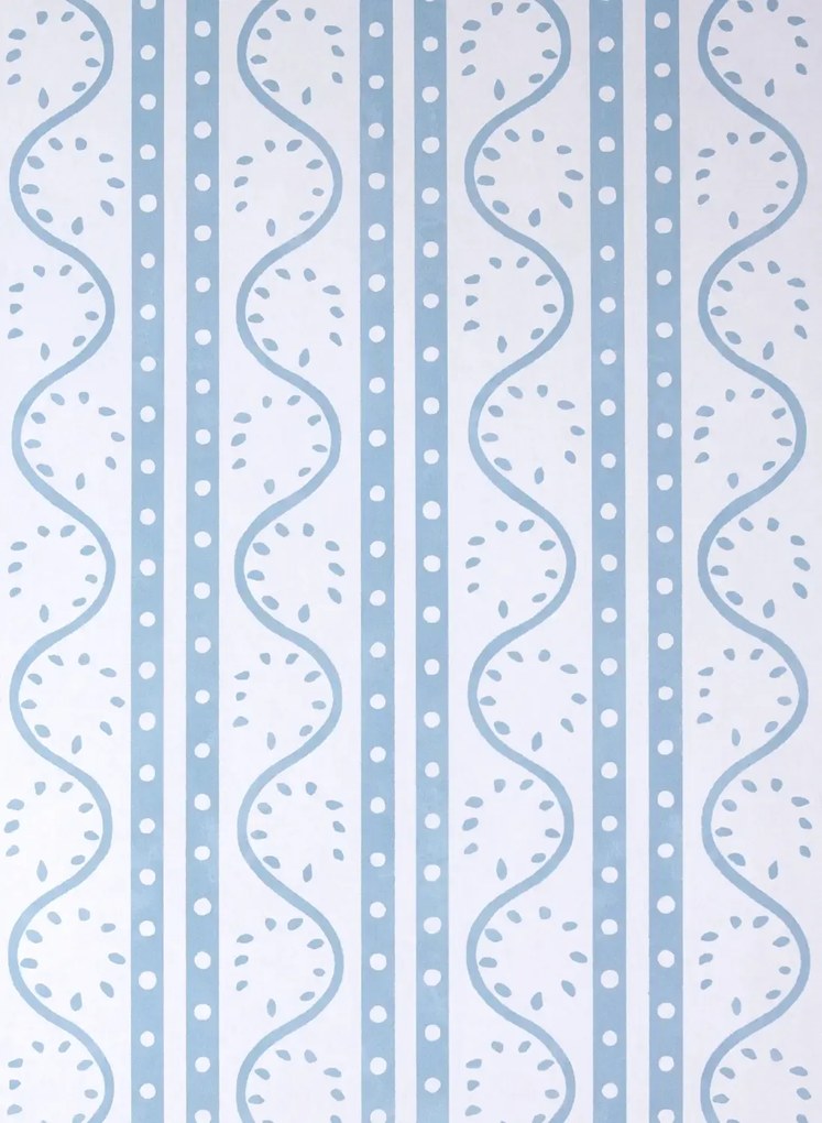Scion Carta da parati Split Pea - Coast Blue