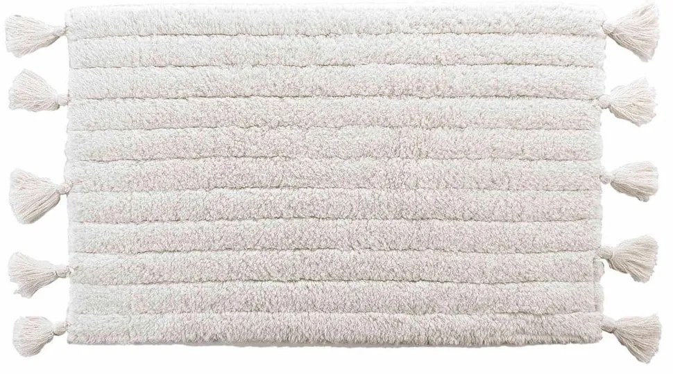 Tappetino per il bagno bianco 50x80 cm Minatis – douceur d'intérieur