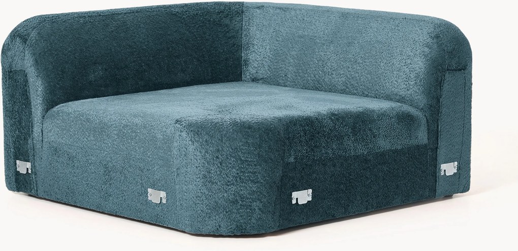 Modulo angolare in teddy-bouclé Wolke