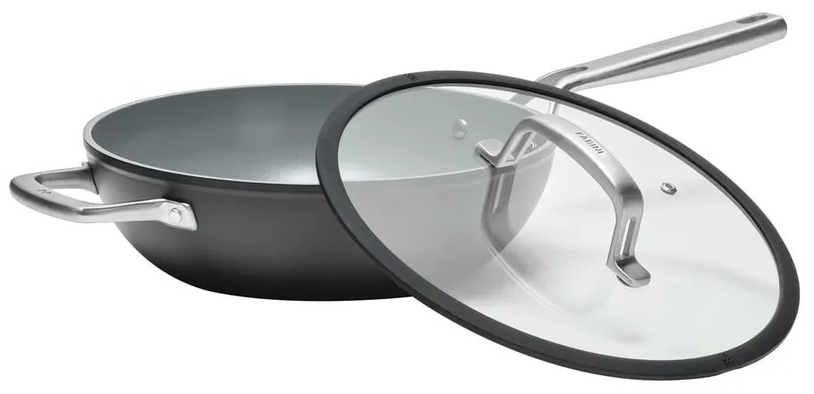 Padella wok con coperchio/con superficie in ceramica ø 28 cm Meda 3.0 – FABINI