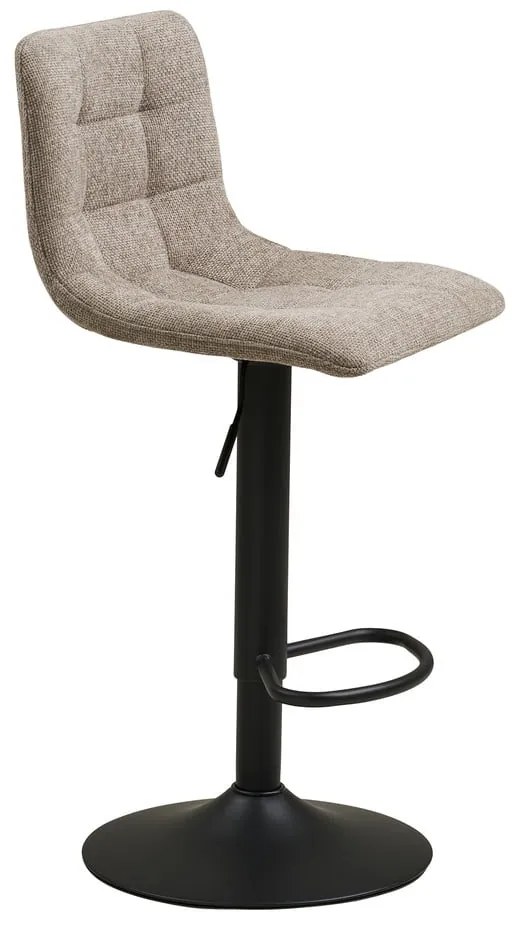 Sgabello da bar beige imbottito con altezza regolabile (altezza della seduta 61 cm) Middelfart – House Nordic