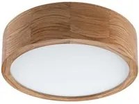 Lampada a Soffitto Eveline, Marrone, Legno, 27x27x80 cm, EPIKASA