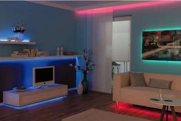 Paulmann 3988 - Striscia LED RGBW/13W dimmerabile TIP 5 m 230V + telecomando