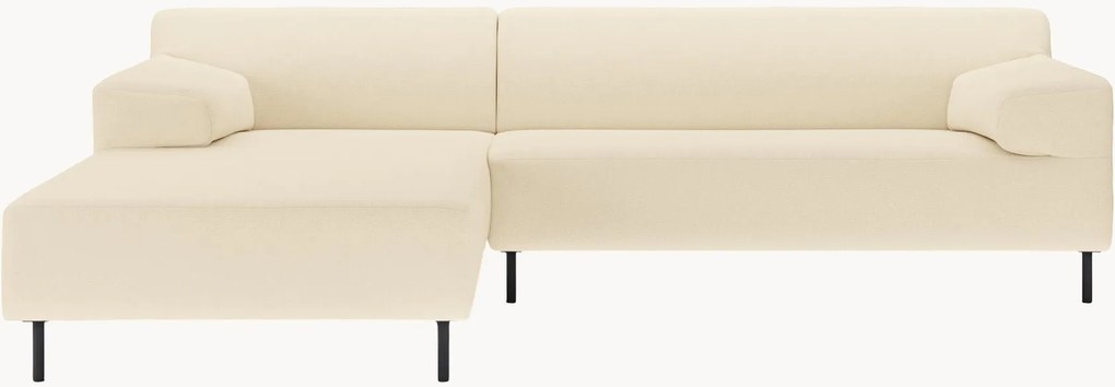 Divano angolare bianco perla/nero freistil180