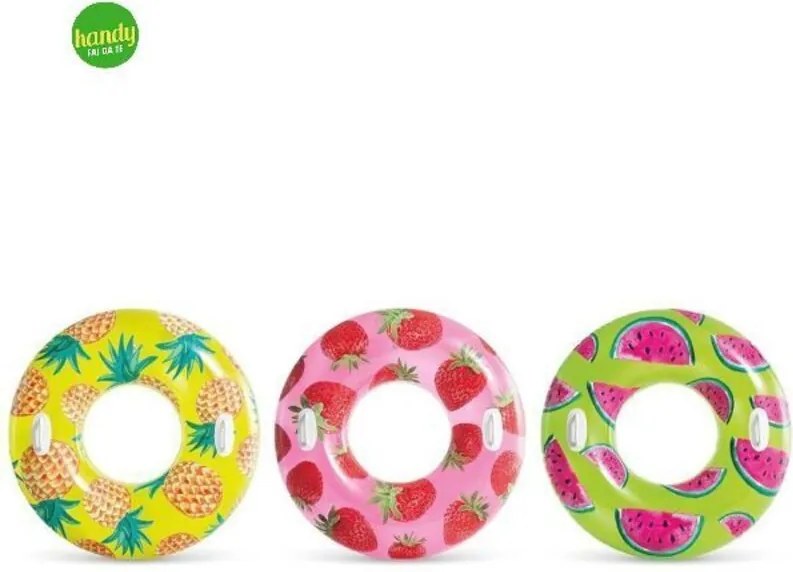Intex 56261NP galleggiante da piscina e da spiaggia Multicolore Immagine Vinile Anello di nuoto