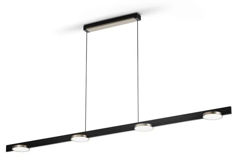 Inlay S1800 Linear Lampada a Sospensione 2700/3000K Black/Gold - Light-Poin