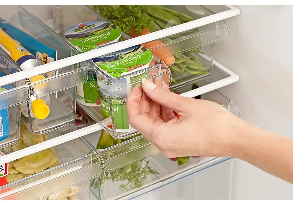 Organizer da frigo in plastica da 1,6 l Loft - Rotho
